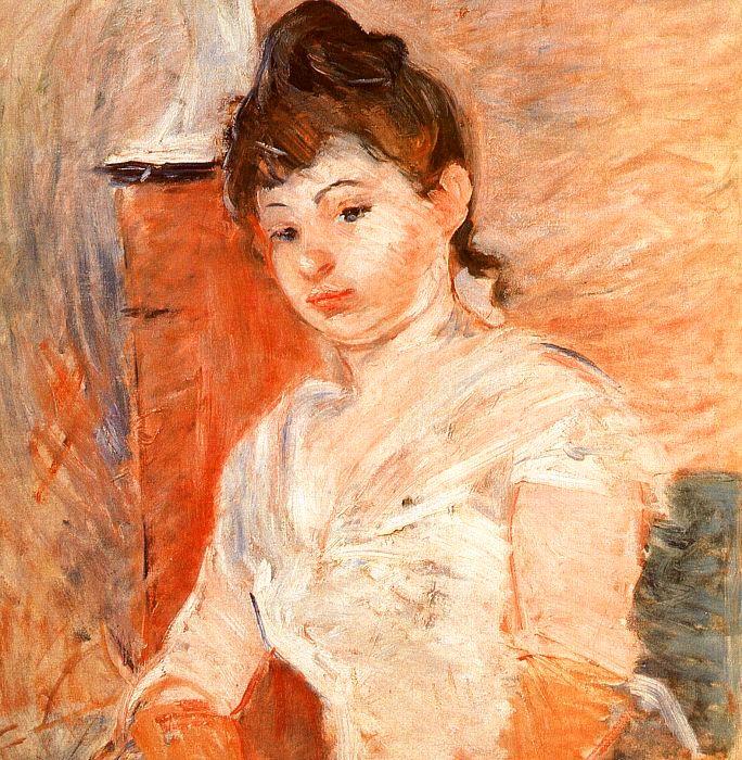 Berthe Morisot Jeune Fille en Blanc